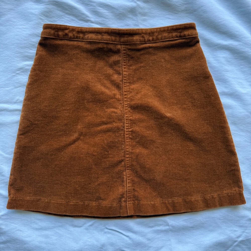Forever 21 Tan/Brown Mini Skirt